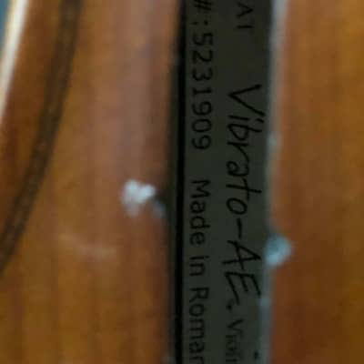 Mint Barcus-Berry Vibrato-AE Series Violin Natural image 6