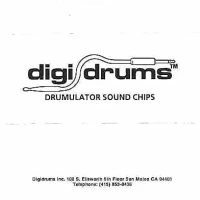 EMU Drumulator Rare Digidrums sound Kit Eprom Sets Rock Drums For Drum Machine roms Tears For Fear image 2