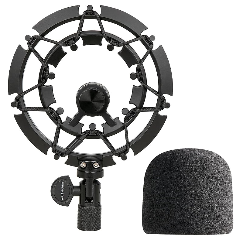 Blue Yeti Shock Mount With Foam Windscreen, Alloy Shockmount | Reverb