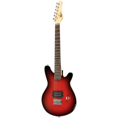 Rogue Rocketeer RR50 7/8 Scale Electric Guitar Red Burst image 3