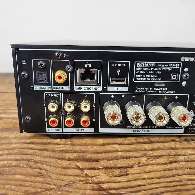 Sony HAP-S1 HDD Audio Player System | Reverb