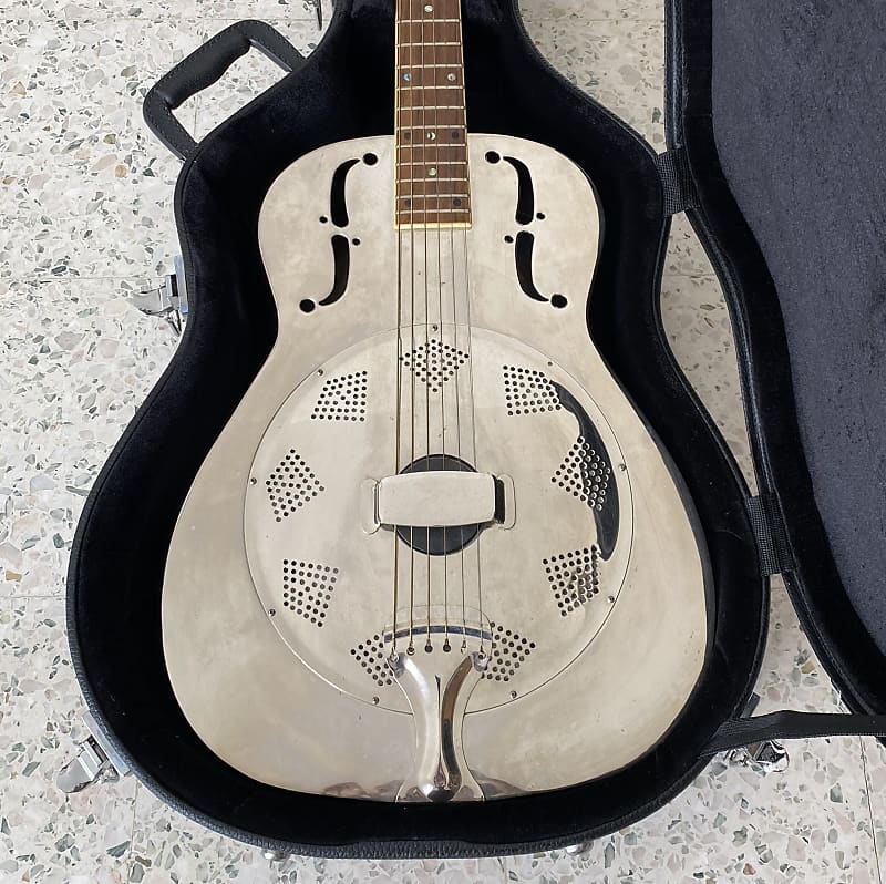 Harley Benton Resonator 2000 Chrome Reverb