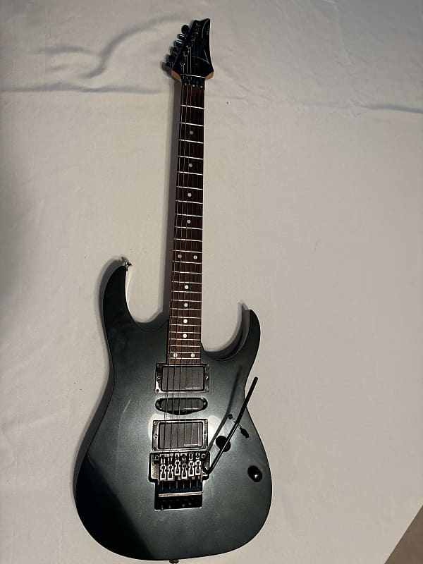 Ibanez RG570 1997 Metallic Gray/Blue image 1