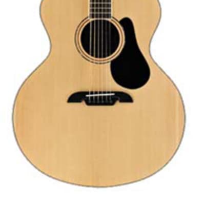 Alvarez ABT60E Baritone Acoustic Electric Guitar Natural image 1