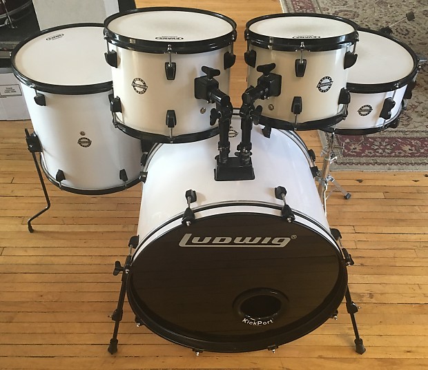 White ludwig drum clearance set