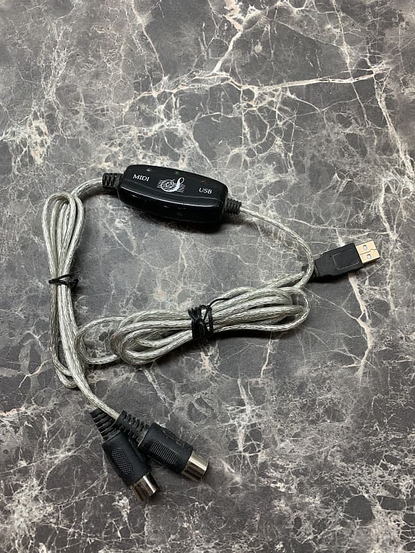 MIDI USB to MIDI Cable Converter 2 in 1 2010 Reverb