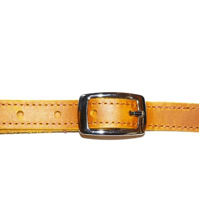 Souldier Vintage Leather Saddle Strap - Brown Mustard image 3