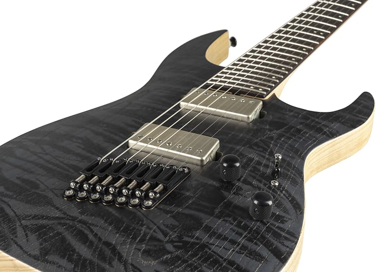 ギター 's effects BOR Axe Shape Bass Silver Burst Electric Guitar Black Fretboard