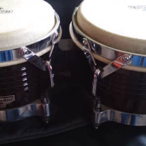 Latin Percussion M201 Matador Series Wood Bongos | Reverb