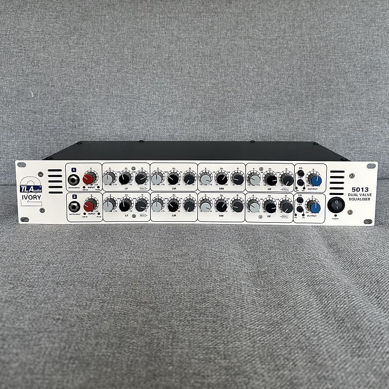 TL Audio Ivory 2 5013 dual-channel valve parametric EQ Early 2000s