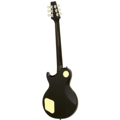 Aria Pro II Electric Guitar Aged Black image 2