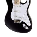 Fender Eric Clapton Stratocaster Electric Guitar Maple FB, Black