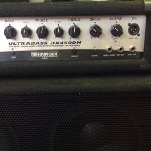Behringer Ultrabass BX4500H Bass Amp Head | Reverb