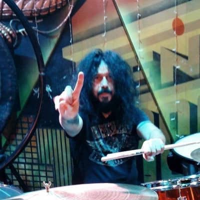 Frankie Banali's Quiet Riot, LP Performer Series 11-3/4" Conga and Stand. 2000's - Green Fade image 2