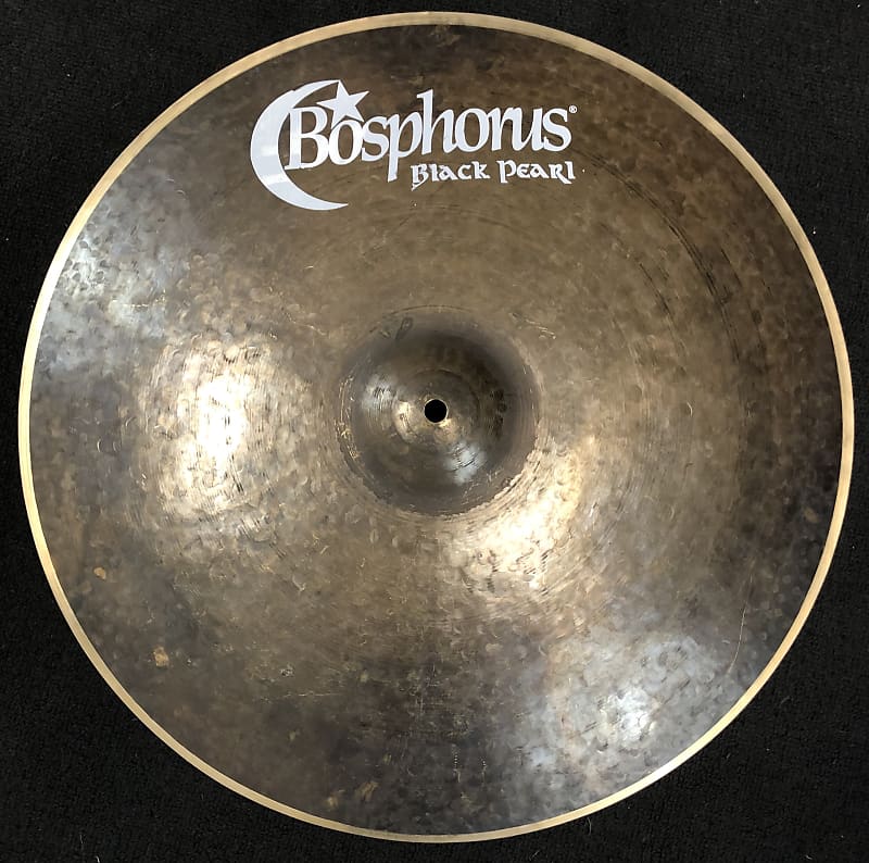 19" Bosphorus Black Pearl Ride Cymbal - 1350g image 1
