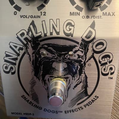 Snarling Dogs BLACK DOG 1995 - Silver / Black for sale