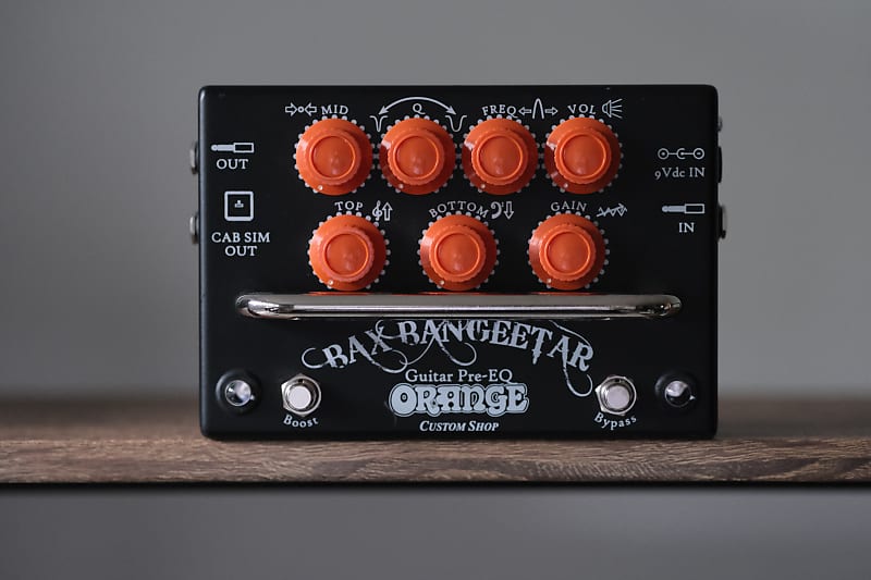 Orange Bax Bangeetar Guitar Pre-EQ Pedal | Reverb