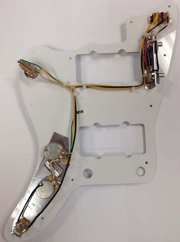 Hoagland Custom Handcrafted Jazzmaster Wiring Harness - OD Caps image 1