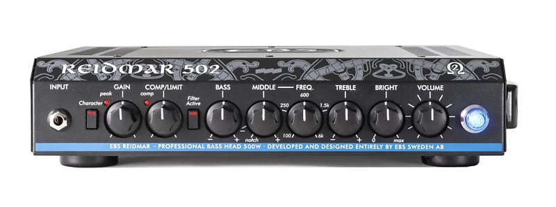 EBS  Reidmar 502 Class D lightweight Bass Amplifier Head. New! image 1