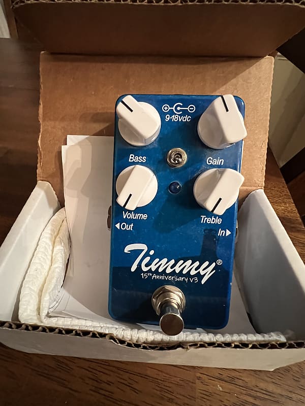 Timmy 15th Anniversary V3 Overdrive Pedal 2021 Paul Cochran | Reverb