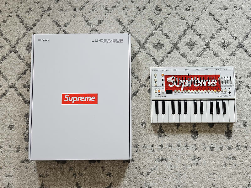 LIMITED Roland x Supreme JU-06A Boutique Synthesizer with