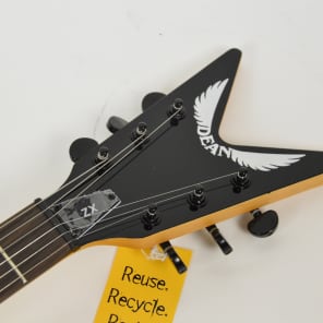 Dean ZX Classic Black Electric Guitar s66631 | Reverb