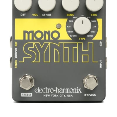 Electro-Harmonix Mono Synth Guitar Synth pedal image 1