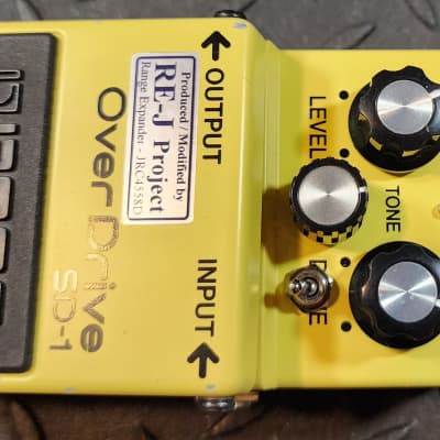 Boss SD-1 Super Overdrive w/ Analogman Mod