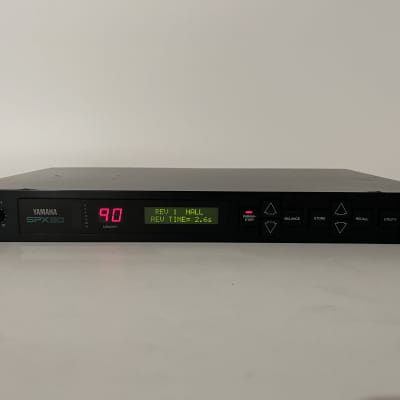 Yamaha SPX90 Digital Sound Processor 1980s - Vintage Effect Rack Black image 2