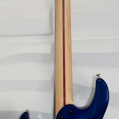 Cort G250DX Trans Blue Double Cutaway American Basswood Body Maple Neck 6-String Electric Guitar image 8