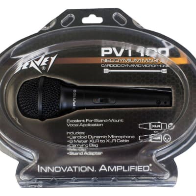 Immagine Peavey Pv I 100 Microphone   Xlr W/ Clam Shell - 1