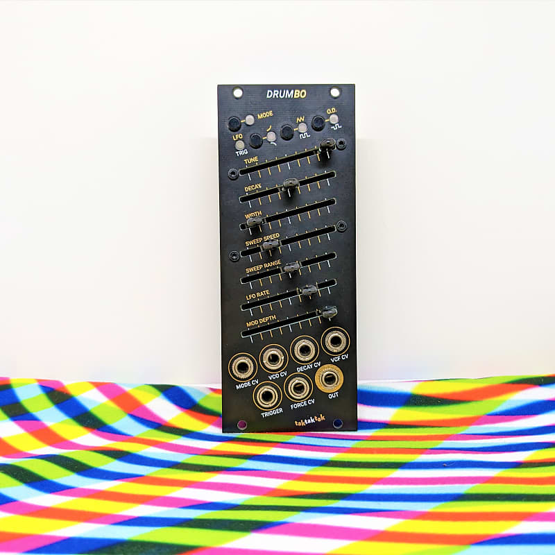 Taktaktak Drumbo // 10mode Eurorack percussion voice Reverb