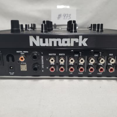 Numark X5 Two-Channel 24-Bit DJ Mixer #973 Good Used Working Condition image 8