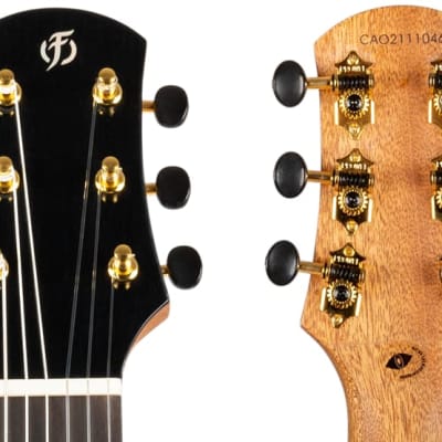 Flight GUT850 Guitarlele New - mahogany body and a solid spruce top image 7