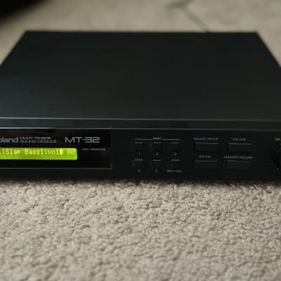 Roland MT-32 Multi-Timbral Synthesizer Module 1987 - 1992 - Black