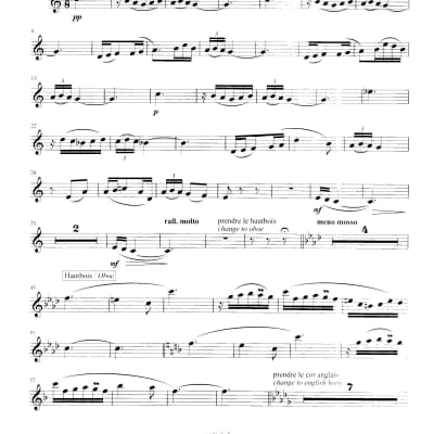 Albeniz - Spanish Suite - for oboe, English horn and piano + humor drawing  print image 2
