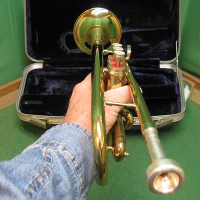 Conn Director Elkhart Trumpet  - Refurbished - Original Conn Case and Conn 4 Mouthpiece image 15