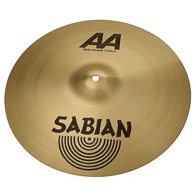 Sabian 15" AA Thin Crash Cymbal 2009 - 2010