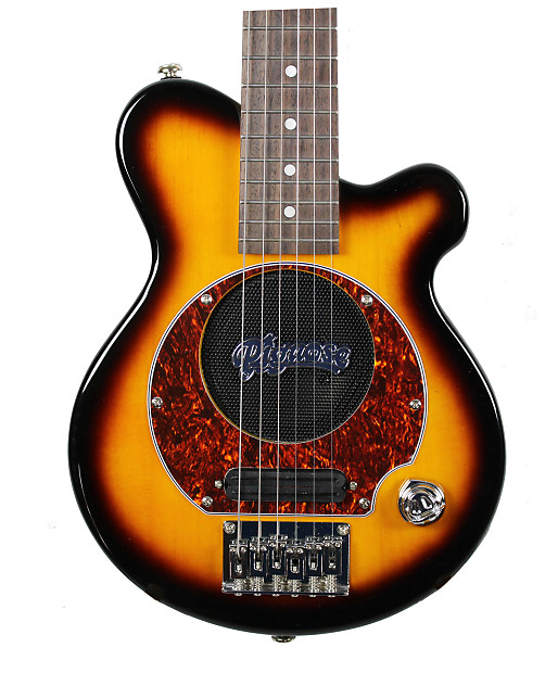 Pignose PGG200 Travel Guitar Sunburst Reverb