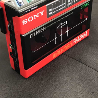 Sony WM-F15 Red | Reverb