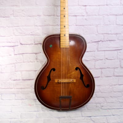 Vintage 1950's KAY Archtop - Maple Fingerboard -Fresh Neck Reset image 1