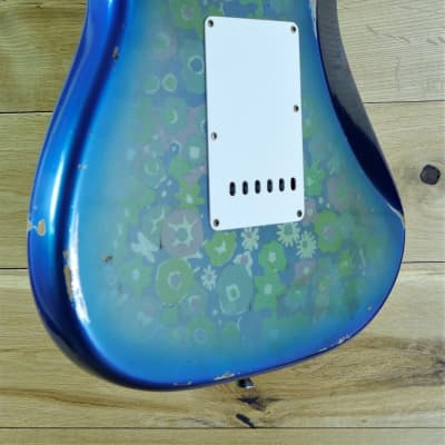Fender Custom Shop Namm Ltd 69 Blue Flower Strat Relic CZ544505 ~ Namm Show Guitar image 4