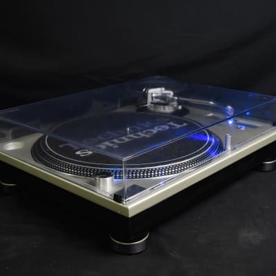 Technics SL-1200MK3D Silver Direct Drive DJ Turntable [Blue LED Modified] image 3