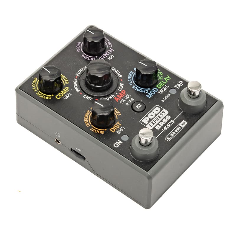 Line 6 - POD Express Bass - Bass Multi Effect Pedal w/ Box