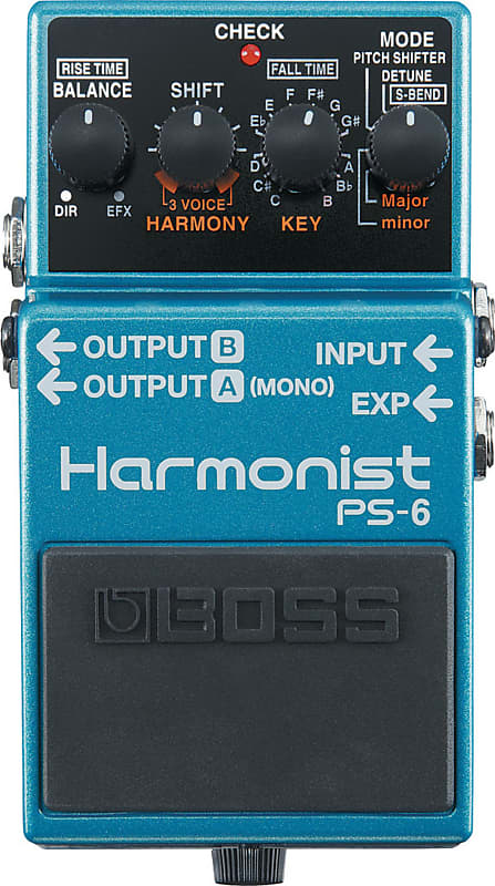 Boss PS-6 Harmonist Pitch Shifter Guitar Effect Pedal image 1
