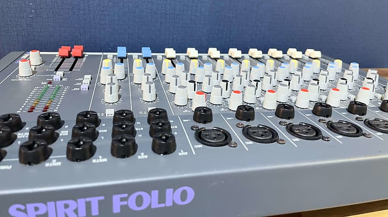 Soundcraft spirit folio 12/2 整備 | ムラサキノオト