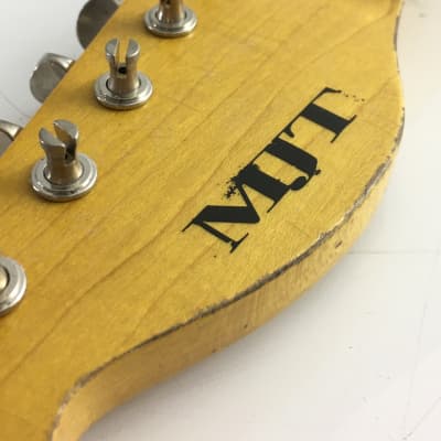 Lefty Custom MJT USA Aged Loaded Guitar Neck Heavy Relic Nitro Lacquer Rosewood Left USACG image 16