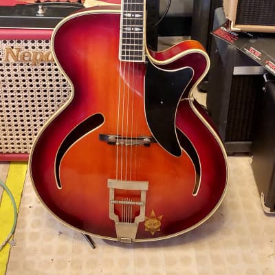 Hoyer Special Archtop vintage Jazz Guitar=handmade in Germany ca. 1957 * very rare model * sounds/plays/looks really fine for sale