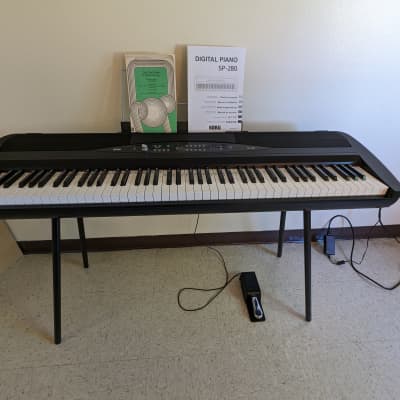 Korg SP-280 BK 88-Key Digital Piano 2013 - Present - Black