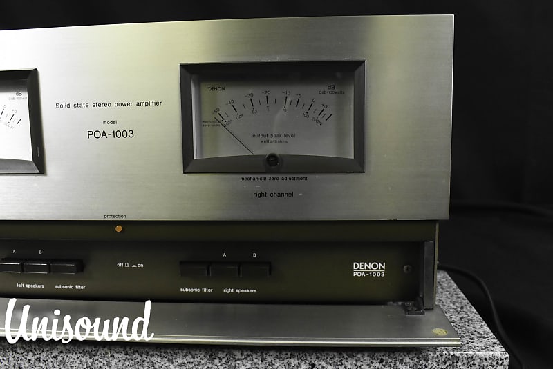 Denon POA-1003 Power Amplifier in Very Good Condition